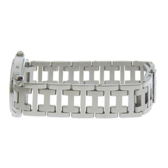 Hermès Clipper Watch CL4.410, Stainless Steel Quartz Analog Display, Pink Dial, Boys — Good