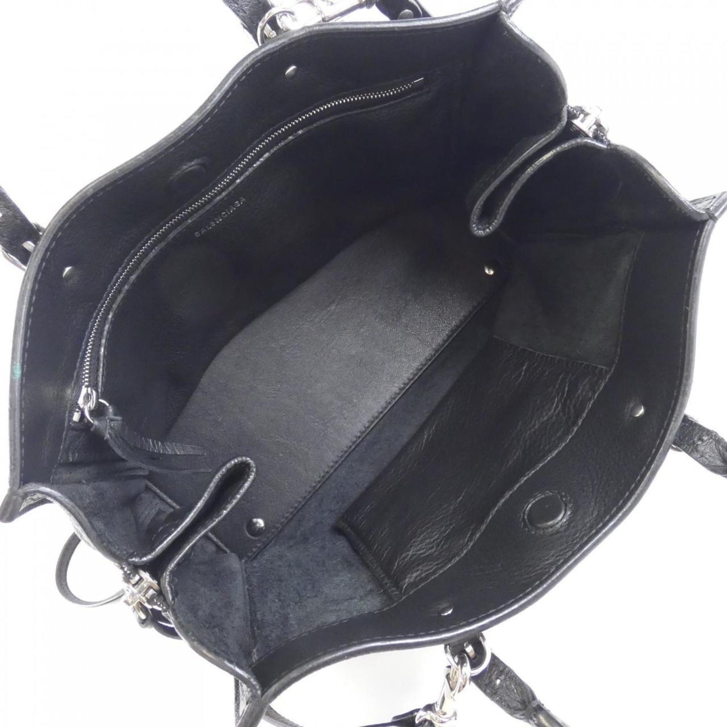 Balenciaga Paper A6 Zip Around Handbag 370926 DLQ0N