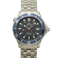Omega Seamaster Professional 300 GMT 2535 80 Men's Watch, Date, Navy, Automatic Movement — Like New
