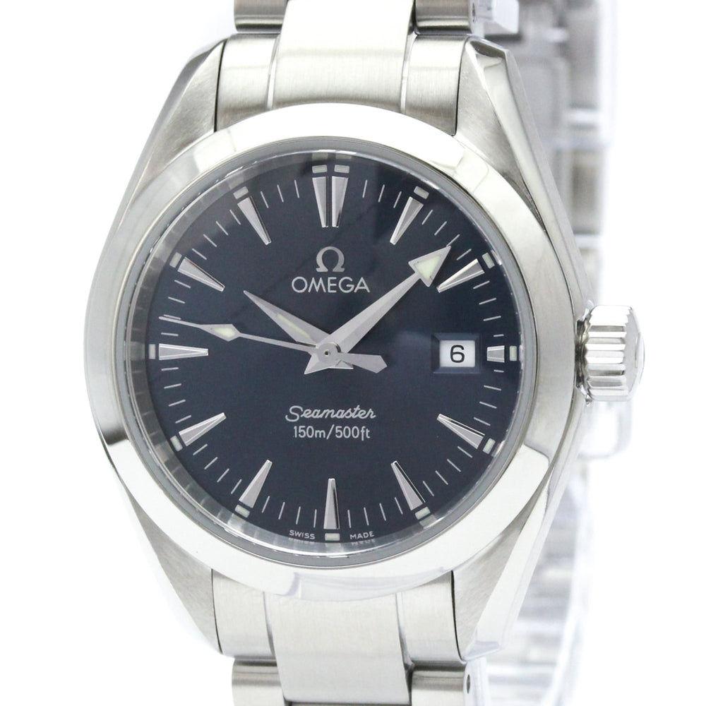OMEGA Seamaster Aqua Terra Steel Quartz Ladies Watch 2577.80 Polished — Very Good