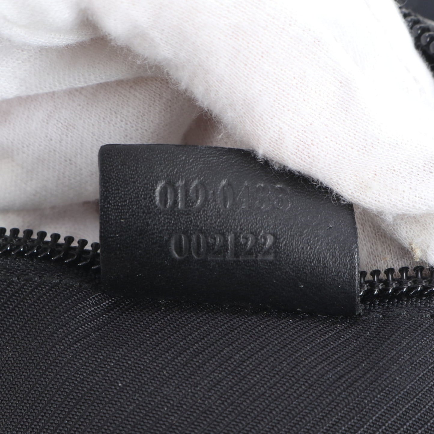 Gucci GG Canvas 019-0433 Leather Shoulder Bag Crossbody Black Women's