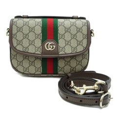 Gucci Ophidia Small Top Handle Bag, Women's Shoulder 836843, GG Supreme, Beige — Like New