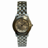 Gucci 5500L Quartz Silver Dial Date Roman Numeral Watch for Women — Good