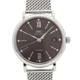IWC Schaffhausen Portofino 37 IW458110 Gray Dial Watch (Boys' Size) — Good