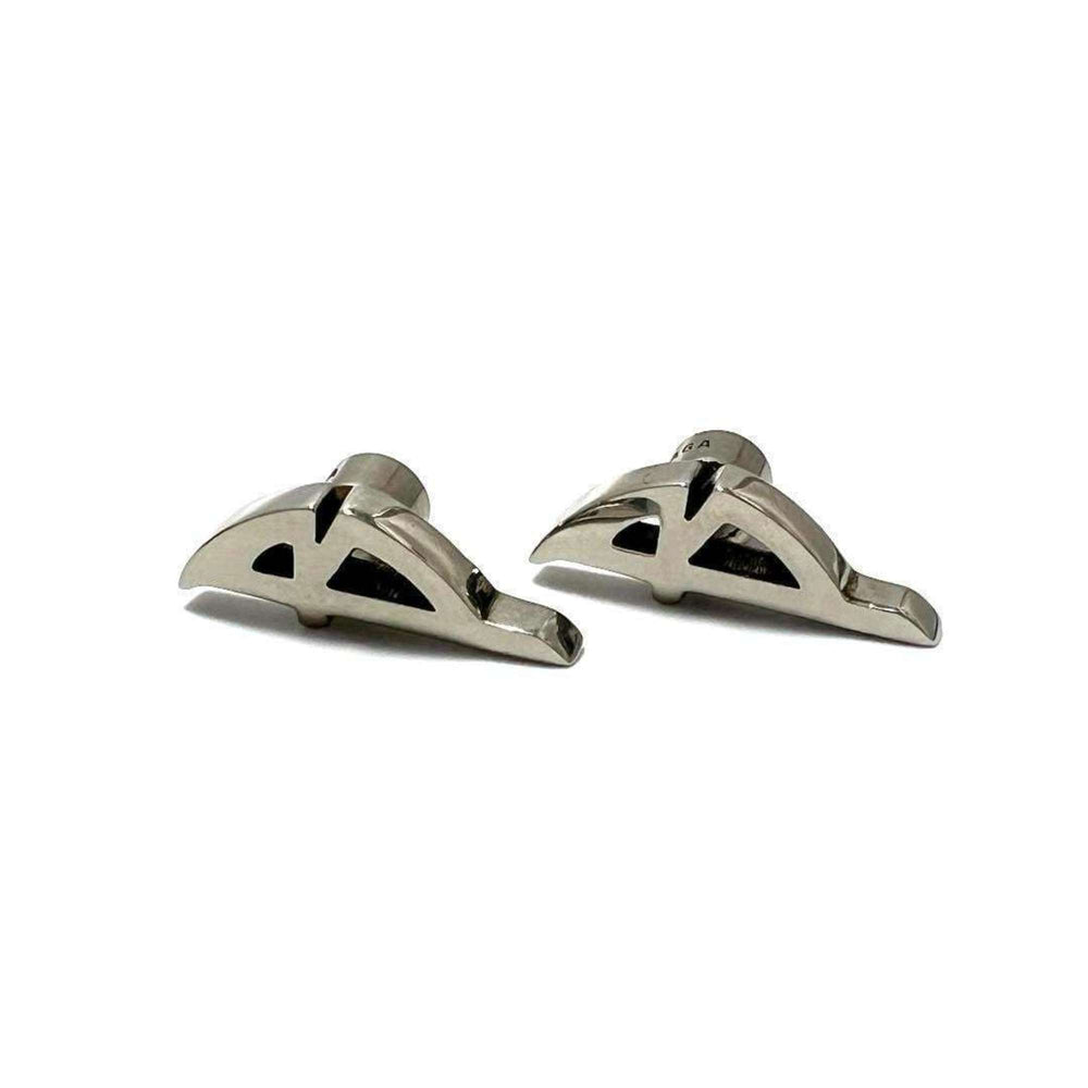 Balenciaga Men's and Women's Typo Metal Earrings — Like New