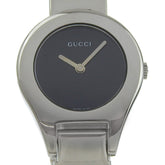 Gucci GUCCI watch 6700L stainless steel black quartz analog display dial women's — Good