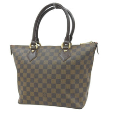 Louis Vuitton Damier Saleya PM N51183 Tote Bag Handbag Ebene — Like New