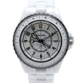 CHANEL J12 Couture H9763 Women's Watch, White Ceramic x Stainless Steel, 40446 — New - Store Return