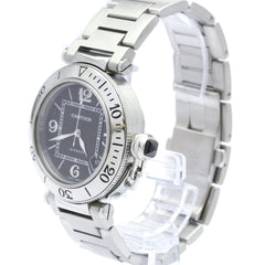 Cartier Pasha Seatimer Automatic Stainless Steel Men's Dress/Formal W31077M7 — Very Good