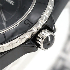 Chanel J12 Phantom 33mm Ceramic H6346 Quartz Watch — Very Good