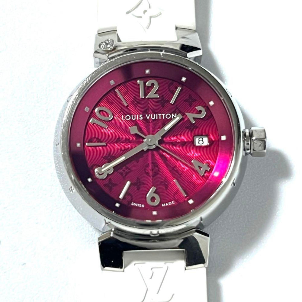 Louis Vuitton LOUIS VUITTON Ladies Watch Tambour Monogram Q121W — Very Good