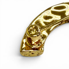 CHANEL B24P Coco Mark CC Logo Brooch, Gold & Black, Made in Italy, Women's — Like New