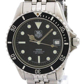 TAG HEUER 1000 Stainless Steel Quartz Mens Watch 980.013 — Good
