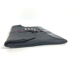 HERMES City Slide Pouch Clutch Bag for Men, Navy ME-240905-6 — Like New