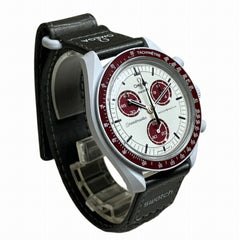 Omega x Swatch MoonSwatch Mission to Pluto SO33M101 Quartz Watch Men's — Good