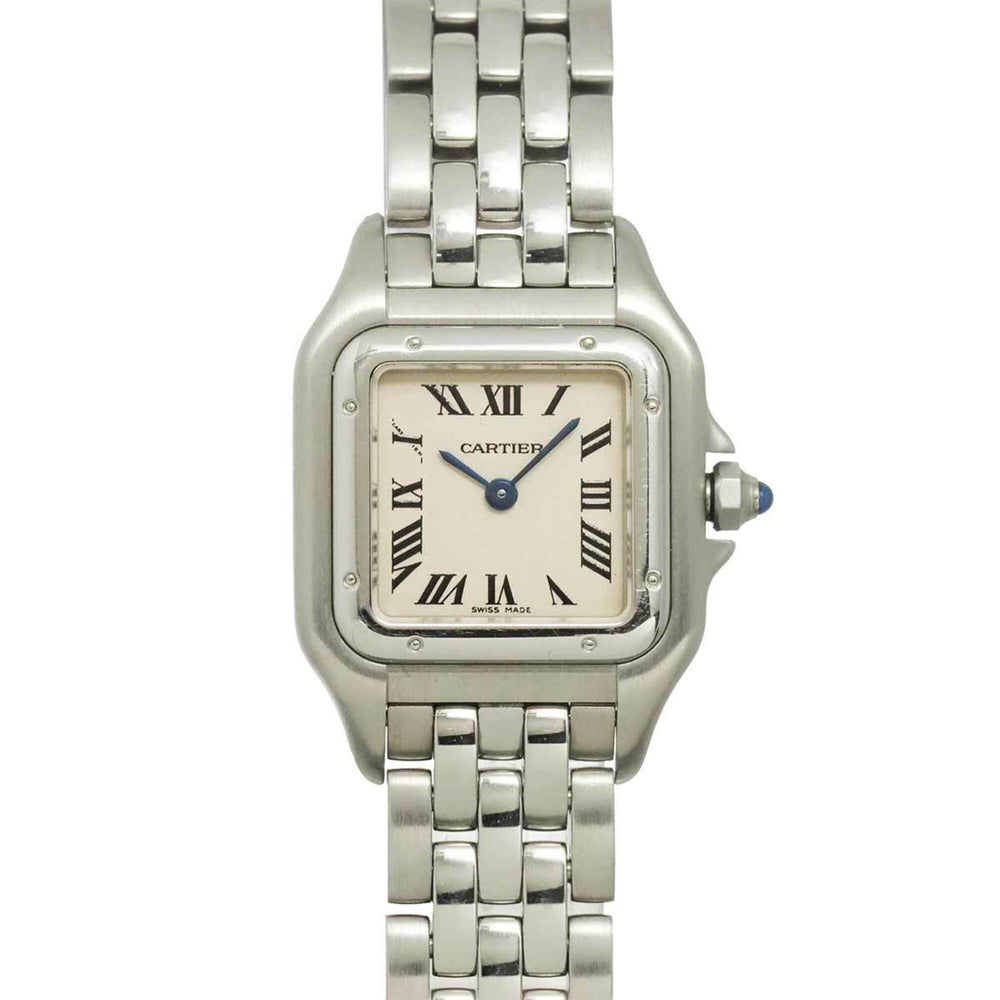 Cartier Panthère SM W25033P5 Women's Watch, Ivory, Quartz Watch — Very Good