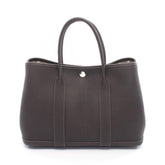 Hermes Garden Party TPM Tote Bag Handbag Leather Negonda Brown Beblanc — New - Store Return
