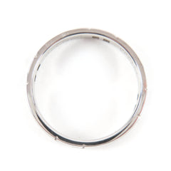 HERMES Hercules Ring 18K 750 (WG) Men's/Women's Accessory Silver 55 Weight 4.27g — Like New