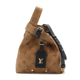Louis Vuitton LOUIS VUITTON Monogram Reverse Atlantis BB 2-way Hand Shoulder Handbag Brown M46816 RFID — New - Store Return