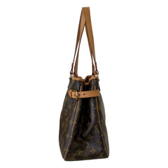 LOUIS VUITTON Batignolles Horizontal Monogram Tote Bag M51154 Brown Women's — Like New