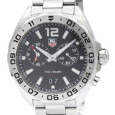 TAG HEUER Formula 1 Alarm Steel Quartz Mens Watch WAZ111A Polished — Very Good