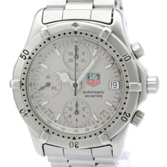 TAG HEUER 2000 Chronograph Stainless Steel Automatic Watch 760.306 — Very Good