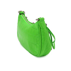 Balenciaga Le Cagole Mini 2-way Hand/Shoulder Handbag, Leather, Green, 695814 — New - Store Return