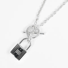Hermes Cadena Amulet Necklace Silver 925 Approx. 12.16g Women's — Like New
