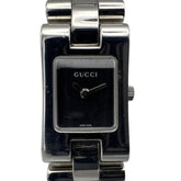 GUCCI Gucci Watch 2305L Black Silver Stainless Steel Women's — Good