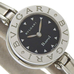 BVLGARI Bzero1 BZ22S Women's Stainless Steel Quartz Analog Display Watch with Black Dial — Very Good