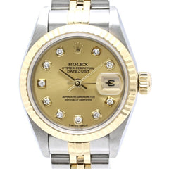 ROLEX Datejust 10P Diamond 79173G Women's Watch 40547 — Good