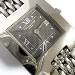 Chaumet Ladies Watch Style Carre Stainless Steel Band Square — Very Good