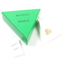 BOTTEGA VENETA 707858 3D Wire Ring, AG925 Gold, Size 13, Includes Box and Dust Bag, Weight 6.58g, Men's — Like New