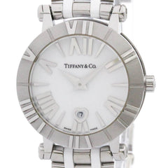 TIFFANY Atlas Ceramic Steel Ladies Watch Z1300.11.11A20A00A Polished — Very Good