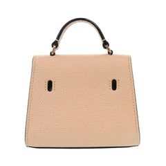 Like new Valextra Iside 2-Way Handbag N568741 in Calfskin CIPRIA Beige 0550 — Like New