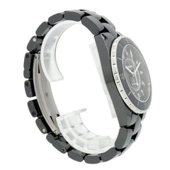 Chanel J12 Diamond H1626 Black Dial Men's Watch — Good