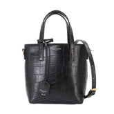 Saint Laurent Mini Toy 2-way Tote Shoulder Handbag Leather Black 712367 Gold Hardware Shopping — New - Store Return