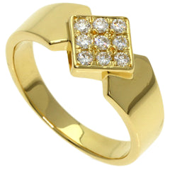 Christian Dior Dior Diamond Ring, 18K Yellow Gold, Women's — Like New