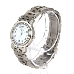 Hermes Clipper CL4.210 SS Quartz Watch — Good