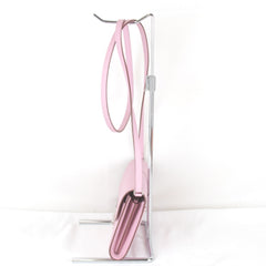 HERMES Constance Two Go Z-stamped shoulder bag, leather, pink, women's, mini size, pochette — Like New