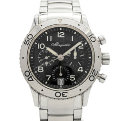 Breguet Type 20 Transatlantique 3820 Black Dial Men's Watch — Good