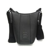 Balenciaga Hourglass Shoulder Bag 644722 Men,Women Leather Pouch,Shoulder Bag Black — Like New