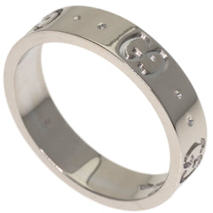 Gucci Icon #8 Ring, 18K White Gold, Women's (GUCCI) — Like New