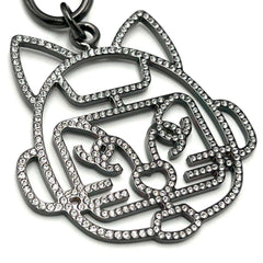 CHANEL Women's Pendant Cat Robot Necklace — Like New