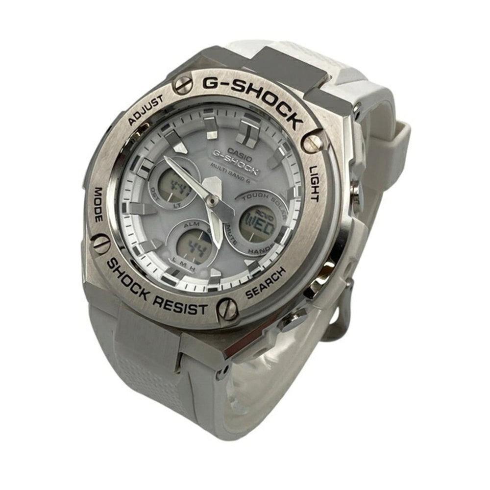 CASIO G-SHOCK G-STEEL Radio-Controlled Solar Watch, 20 ATM Water Resistant, GST-W310-7AJF — Very Good