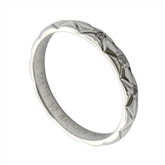 Chanel Coco Crush 3-Diamond Ring, Size #50, Platinum 950, 2.9g, Women's Ring — Like New