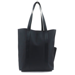 CELINE 11008 Trekking Vertical Cabas Logo Nylon Tote Bag with Pouch, Black, Dust Bag, Made in Italy, Men's — Like New