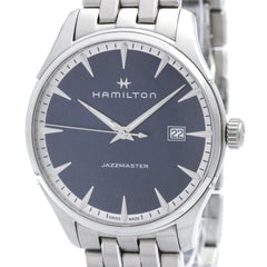 HAMILTON Jazzmaster Stainless Steel Quartz Mens Watch H32451141 Polished — Very Good