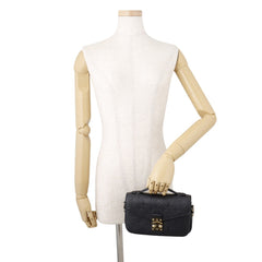 Louis Vuitton Monogram Empreinte Pochette Métis EW M46595 2-way Shoulder Bag, Black. Handbag for Women. LOUIS VUITTON — Like New