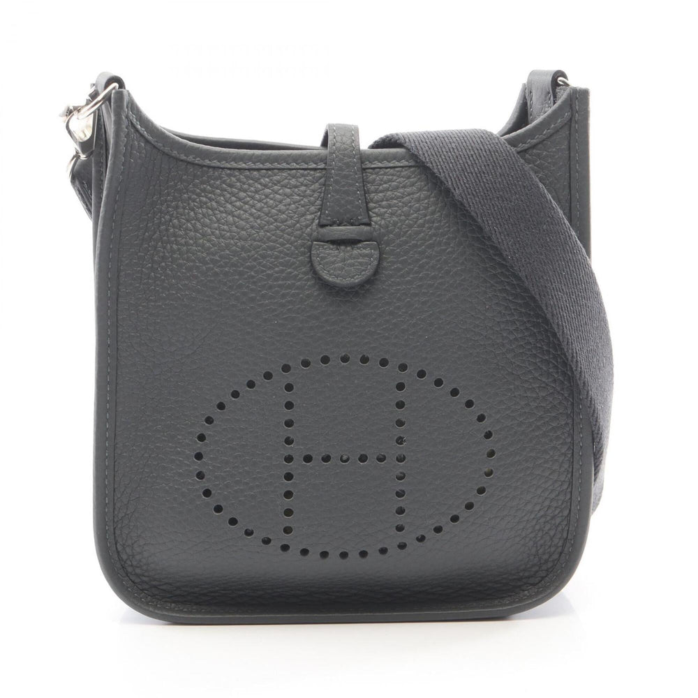 Hermes Evelyne TPM Amazon Gris Misty Shoulder Bag/Handbag, Taurillon Clemence Leather, Women's, Gray — New - Store Return